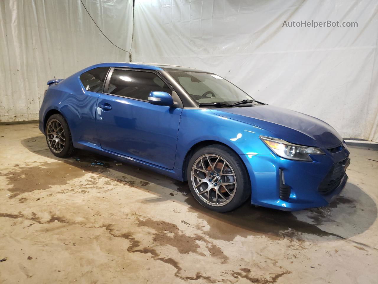 2015 Toyota Scion Tc  Blue vin: JTKJF5C78F3089955