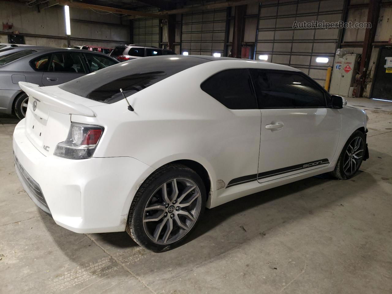 2015 Toyota Scion Tc  Белый vin: JTKJF5C78F3090832