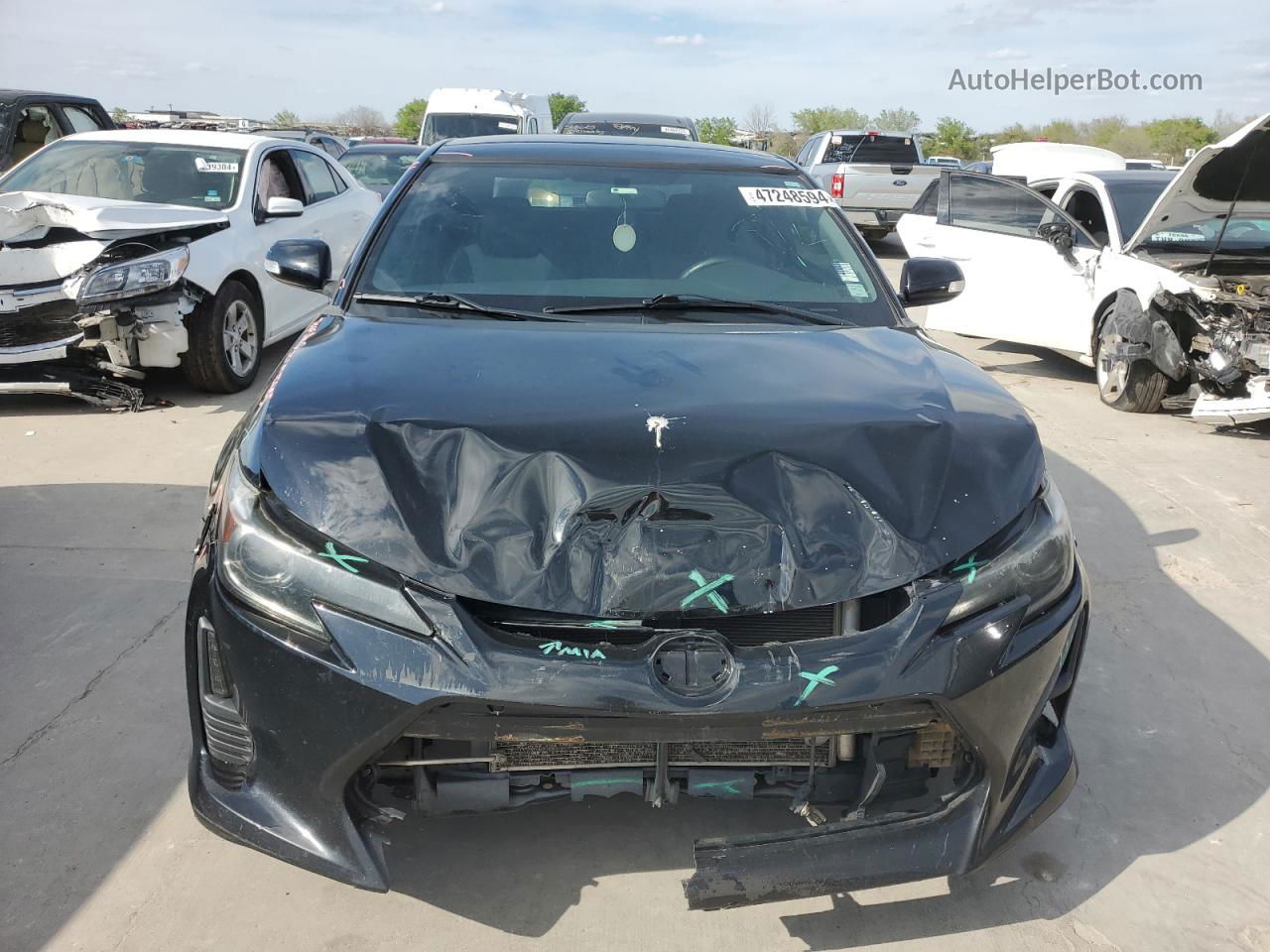 2015 Toyota Scion Tc  Черный vin: JTKJF5C78F3091124