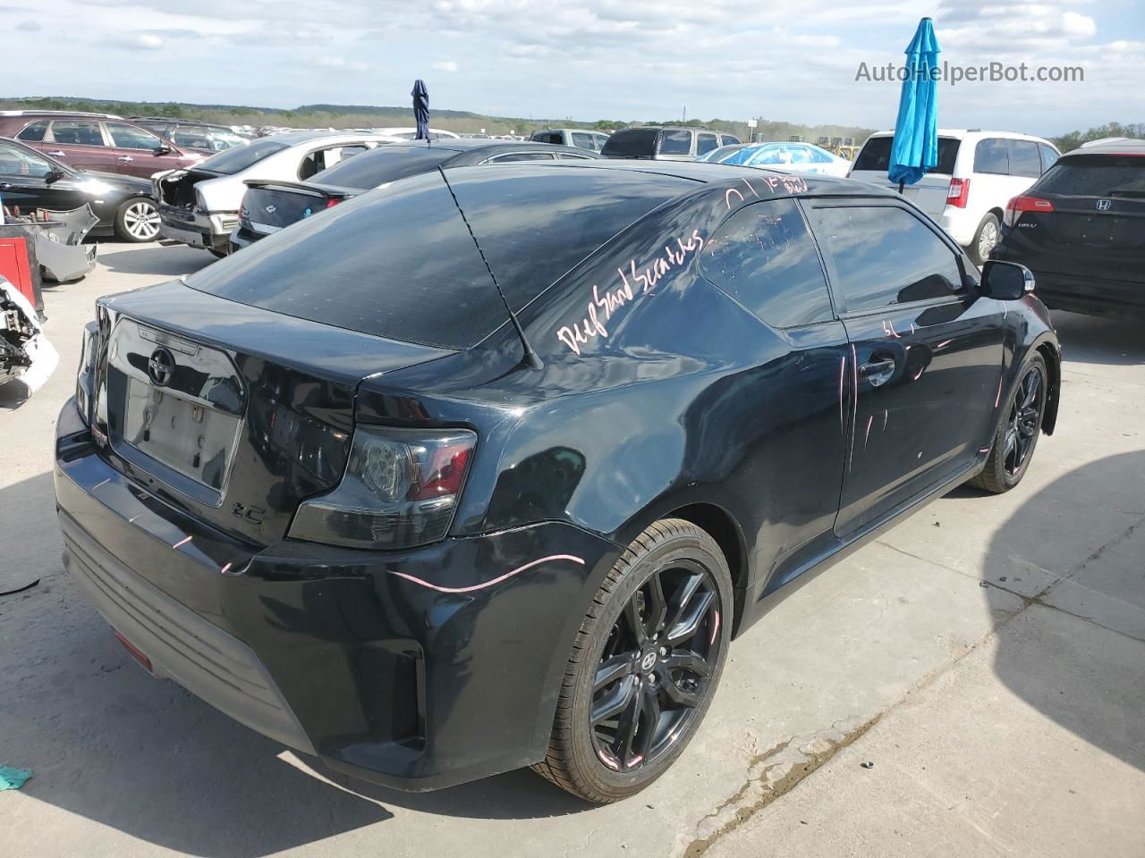 2015 Toyota Scion Tc  Черный vin: JTKJF5C78F3091124