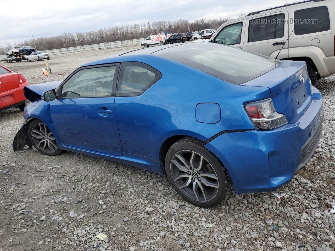 2015 Toyota Scion Tc  Blue vin: JTKJF5C78F3091673