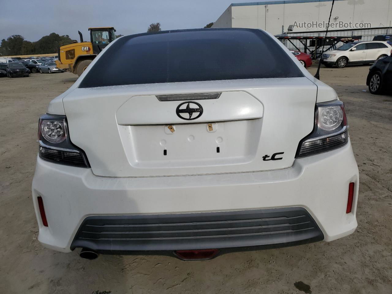 2015 Toyota Scion Tc  White vin: JTKJF5C78F3093598