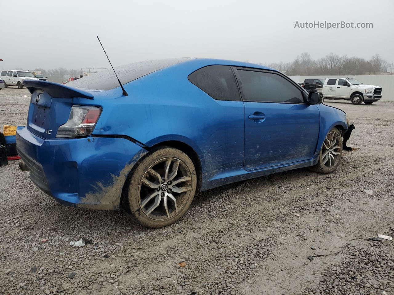 2015 Toyota Scion Tc  Blue vin: JTKJF5C78F3094850