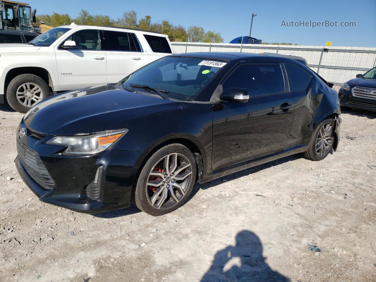 2015 Toyota Scion Tc  Black vin: JTKJF5C78F3097019