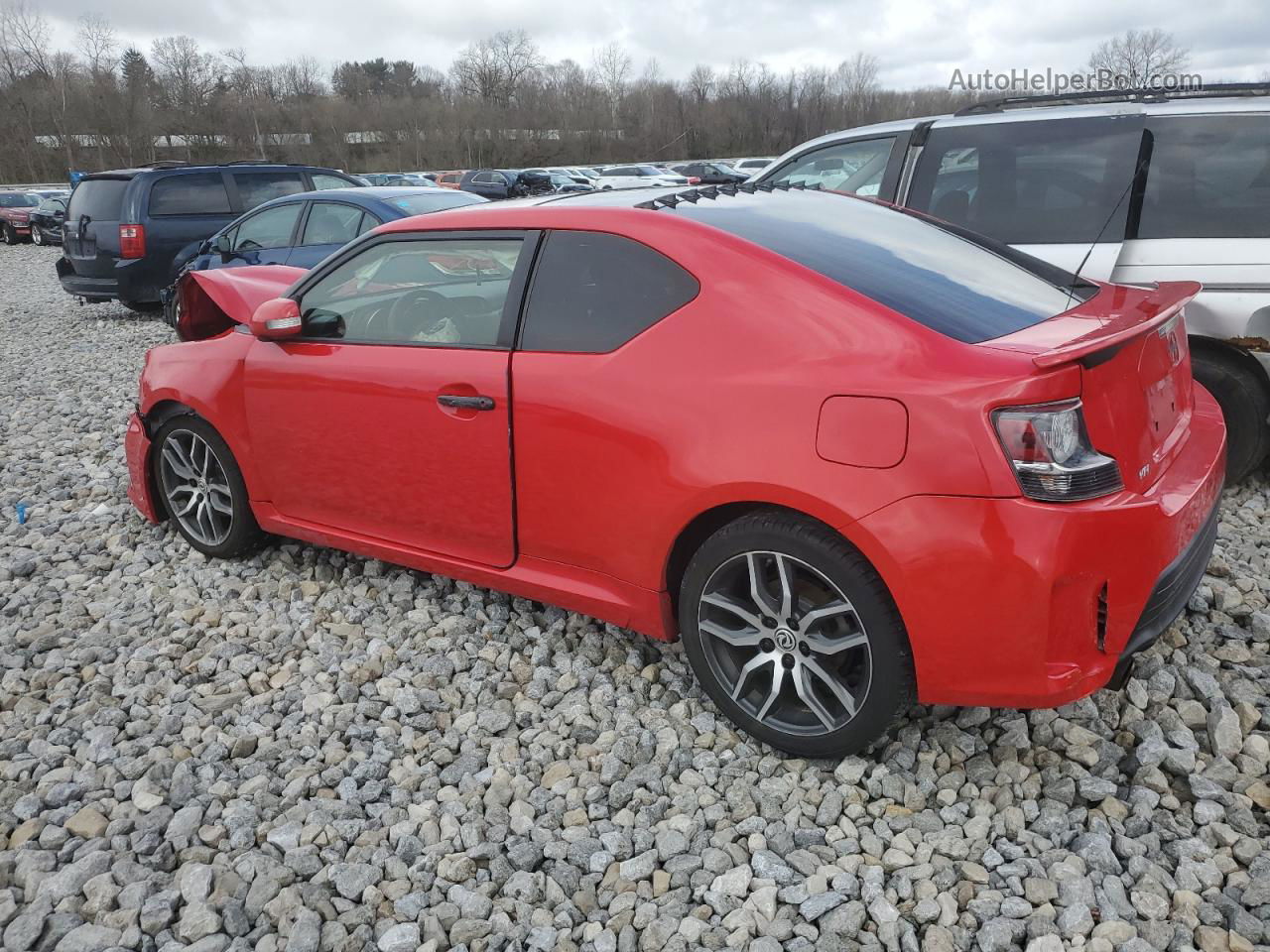 2015 Toyota Scion Tc  Red vin: JTKJF5C78FJ003071