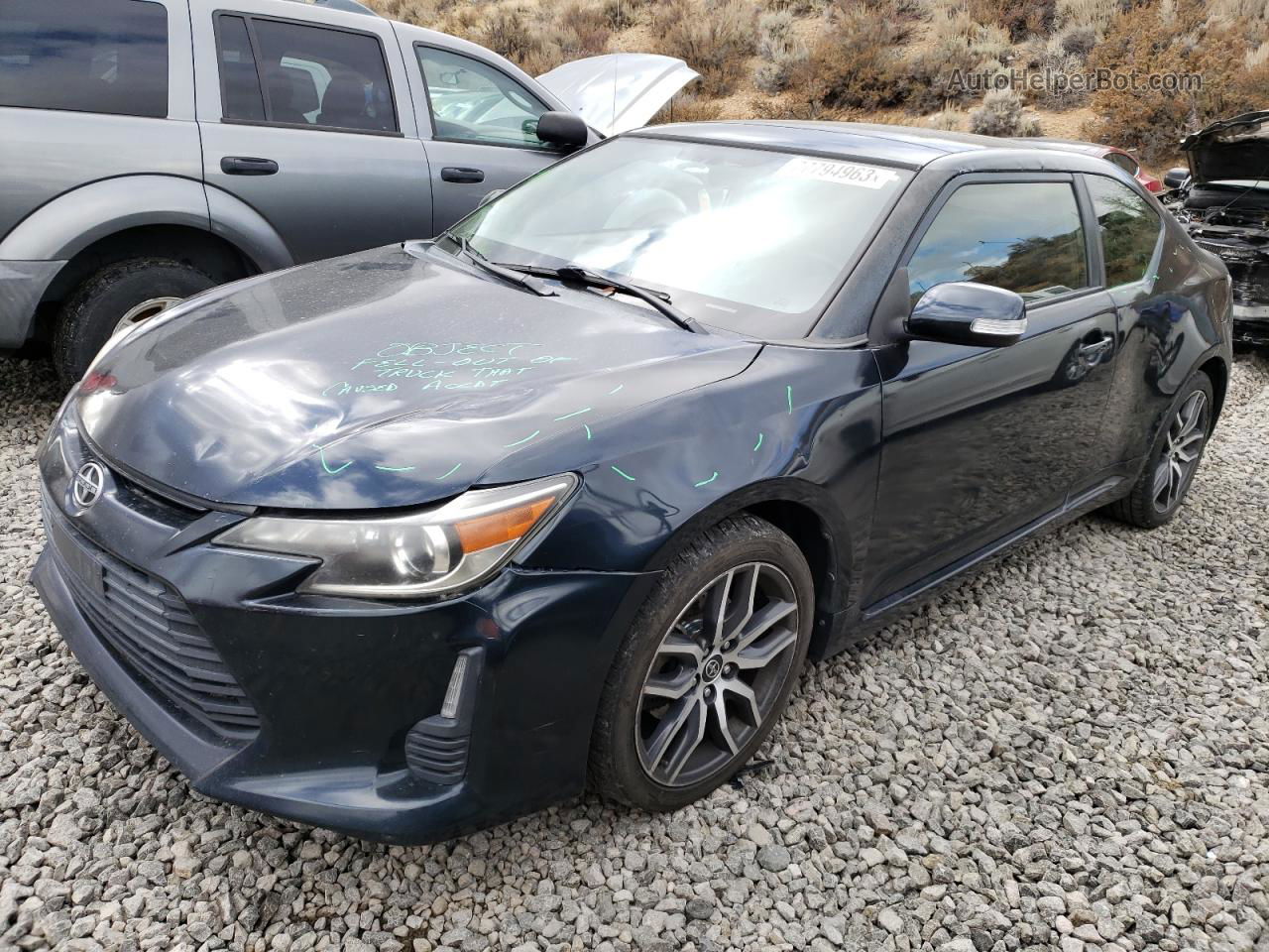 2015 Toyota Scion Tc  Black vin: JTKJF5C78FJ006830