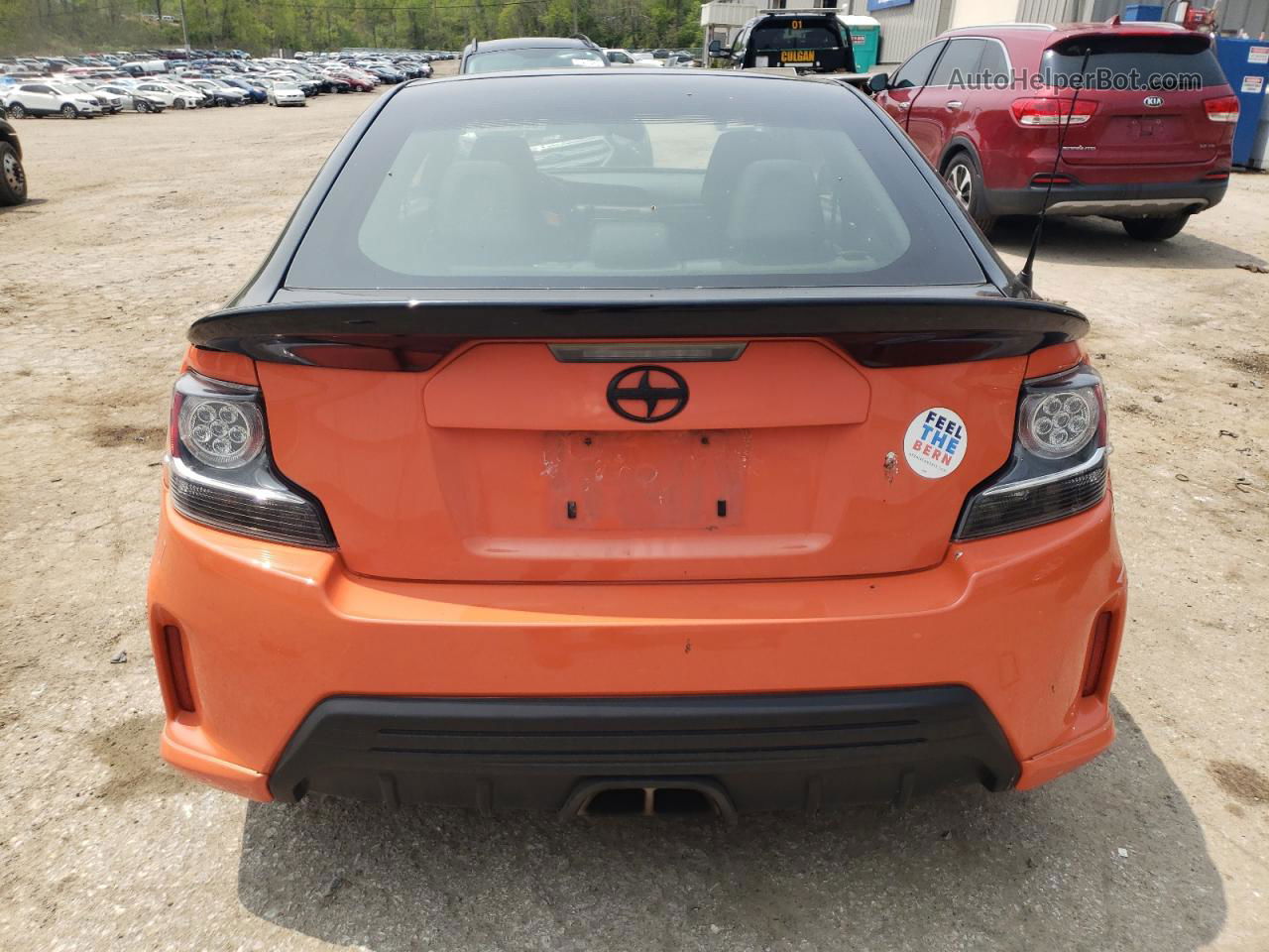 2015 Toyota Scion Tc  Orange vin: JTKJF5C78FJ007850