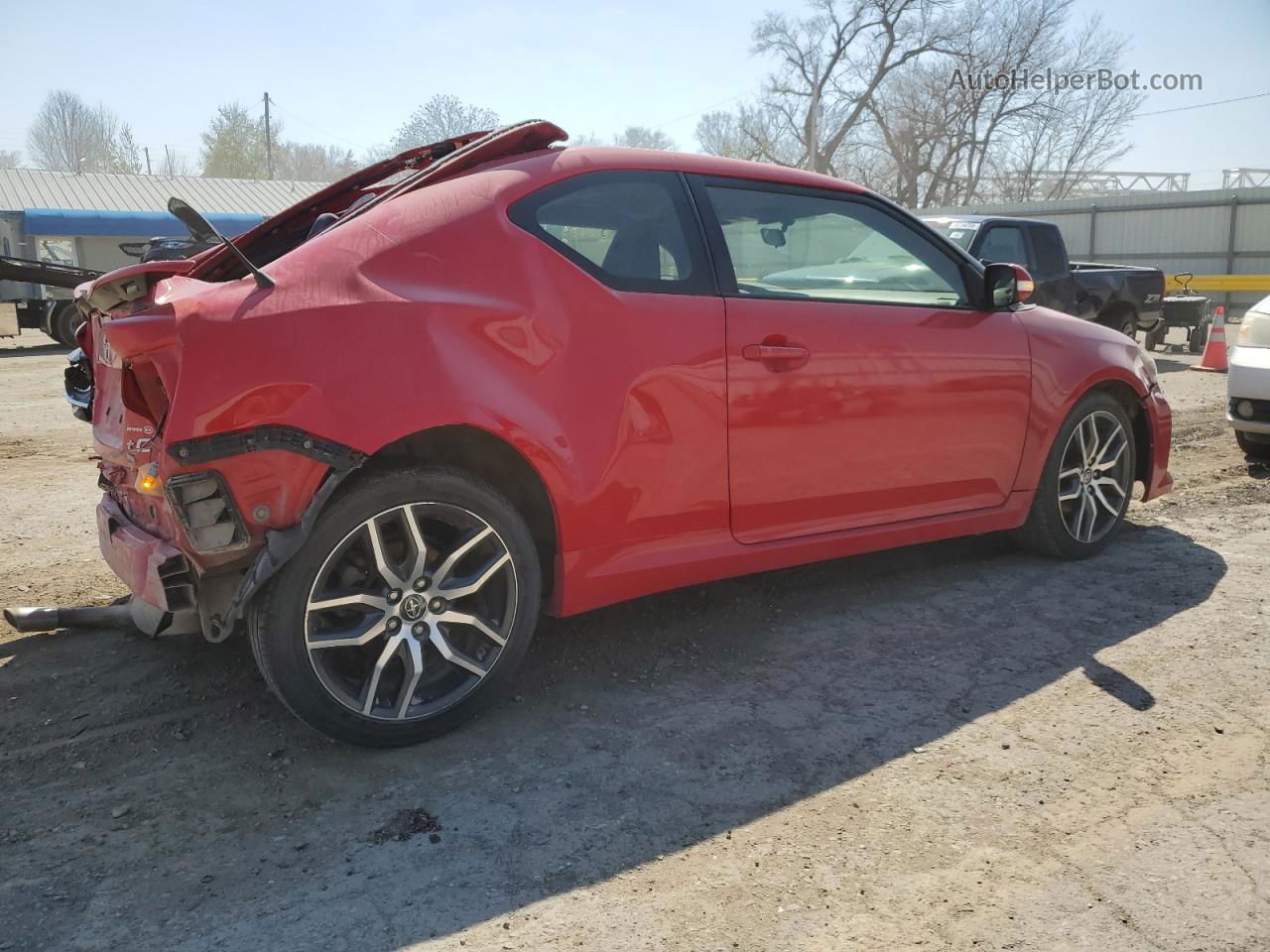 2015 Toyota Scion Tc  Red vin: JTKJF5C79FJ009591