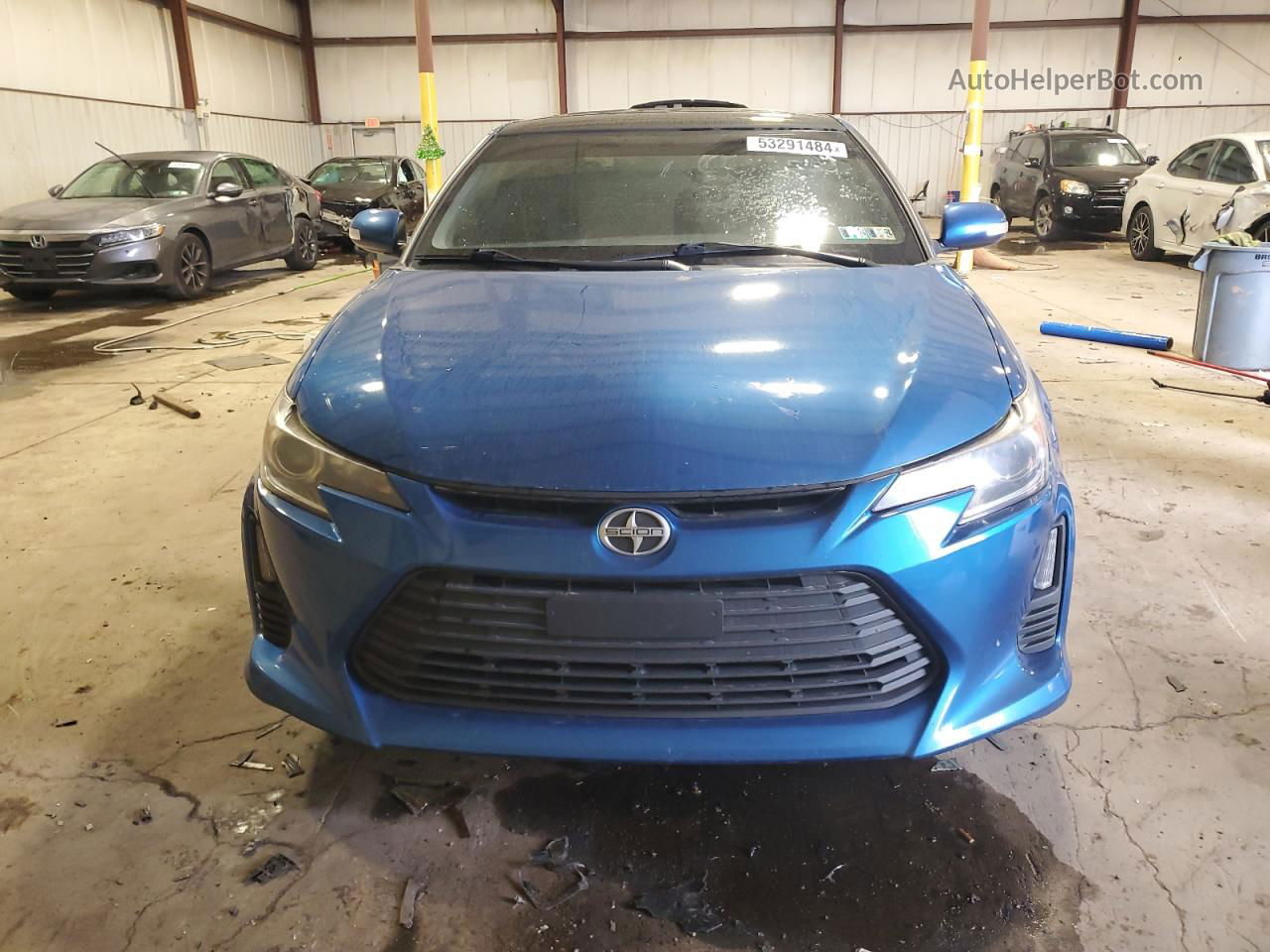 2015 Toyota Scion Tc  Синий vin: JTKJF5C79FJ009719