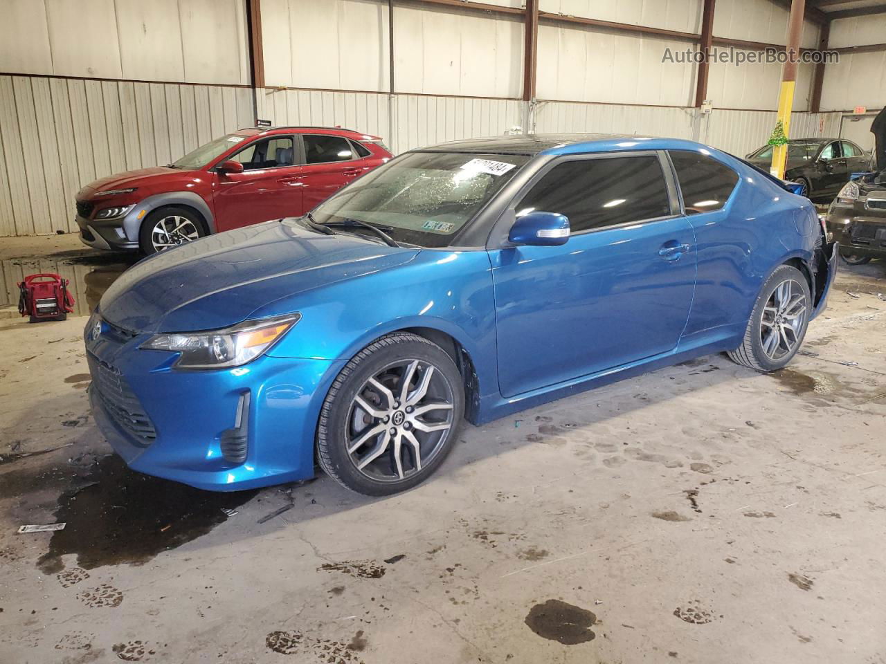 2015 Toyota Scion Tc  Blue vin: JTKJF5C79FJ009719