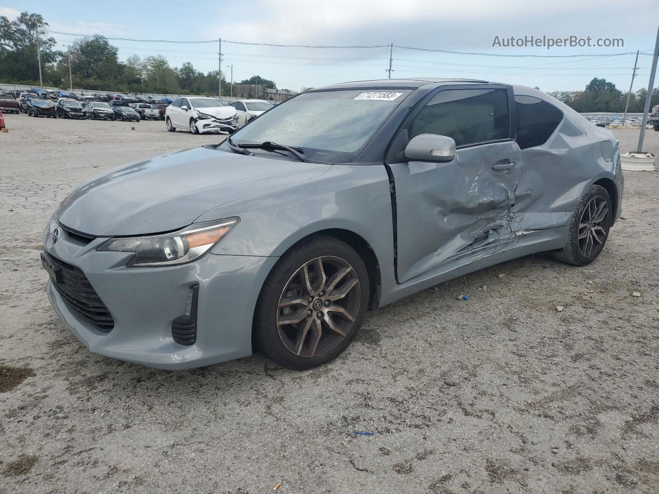 2015 Toyota Scion Tc  Gray vin: JTKJF5C79FJ013446