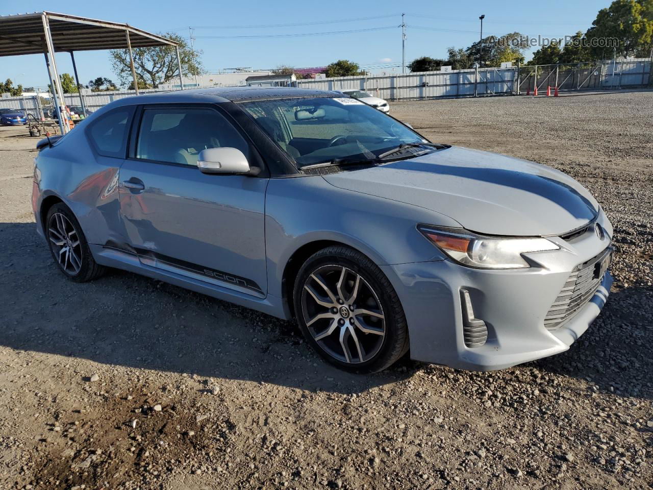 2015 Toyota Scion Tc  Серый vin: JTKJF5C79FJ013513