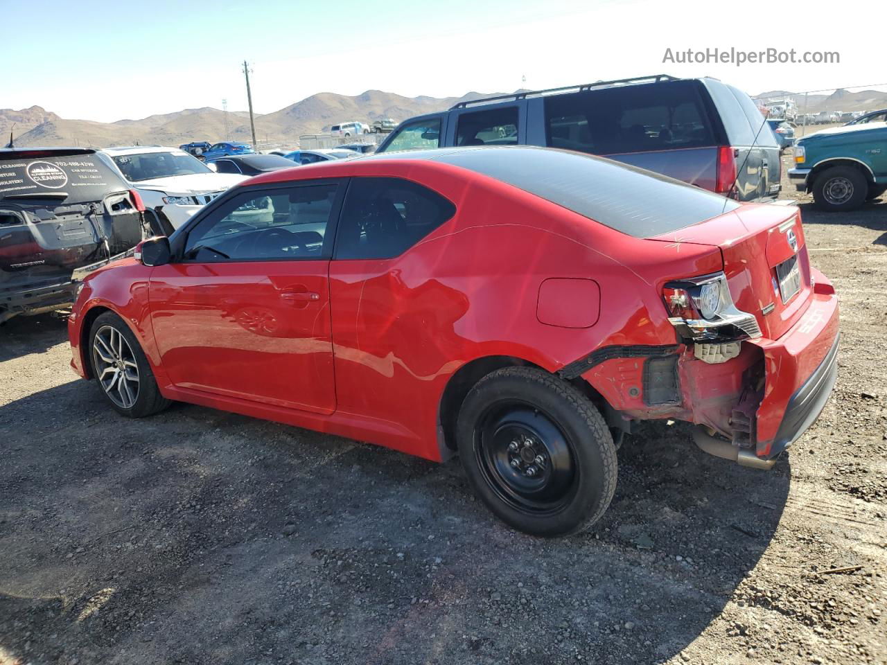 2015 Toyota Scion Tc  Red vin: JTKJF5C79FJ013687