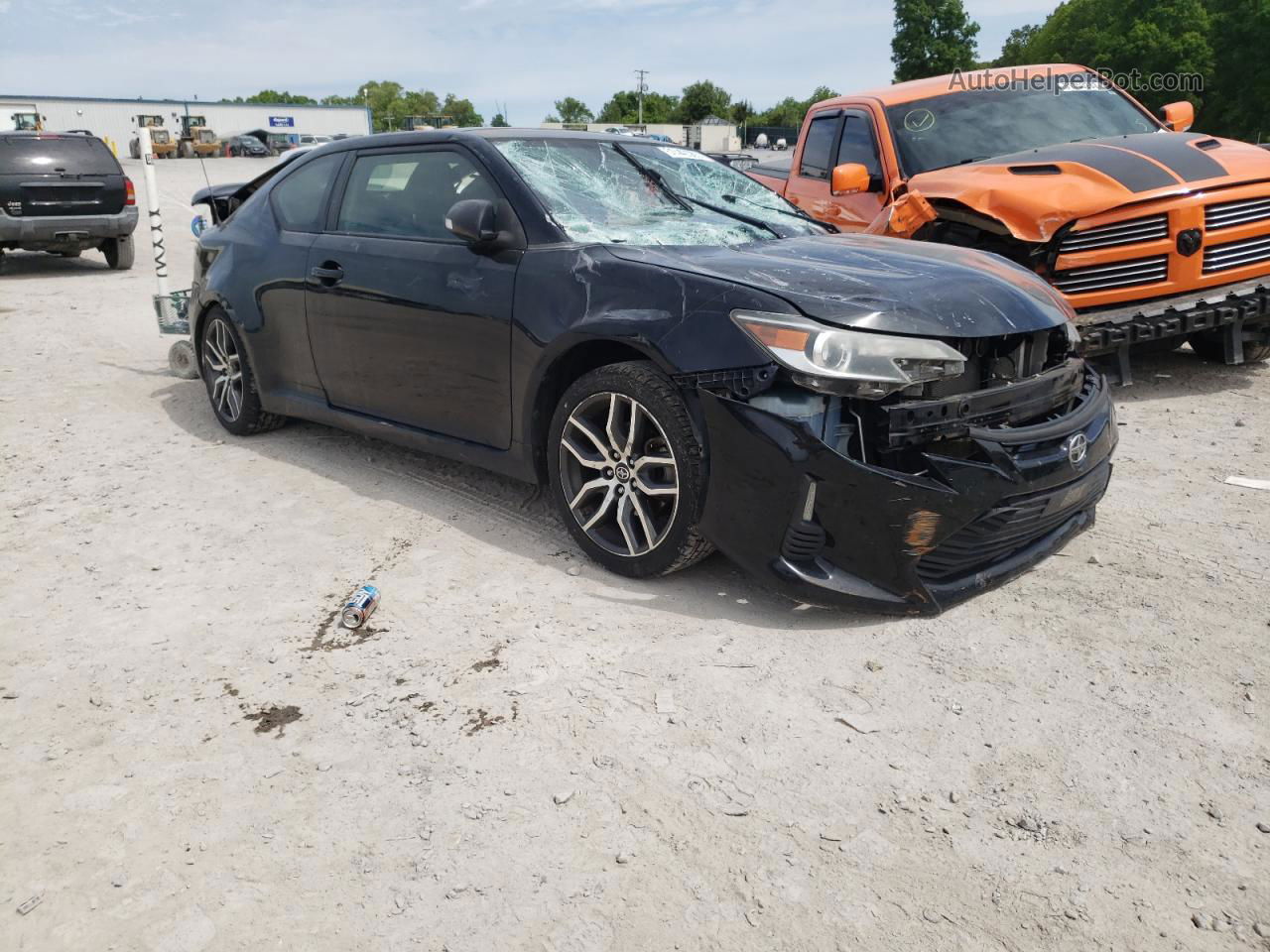 2015 Toyota Scion Tc  Black vin: JTKJF5C7XF3091089