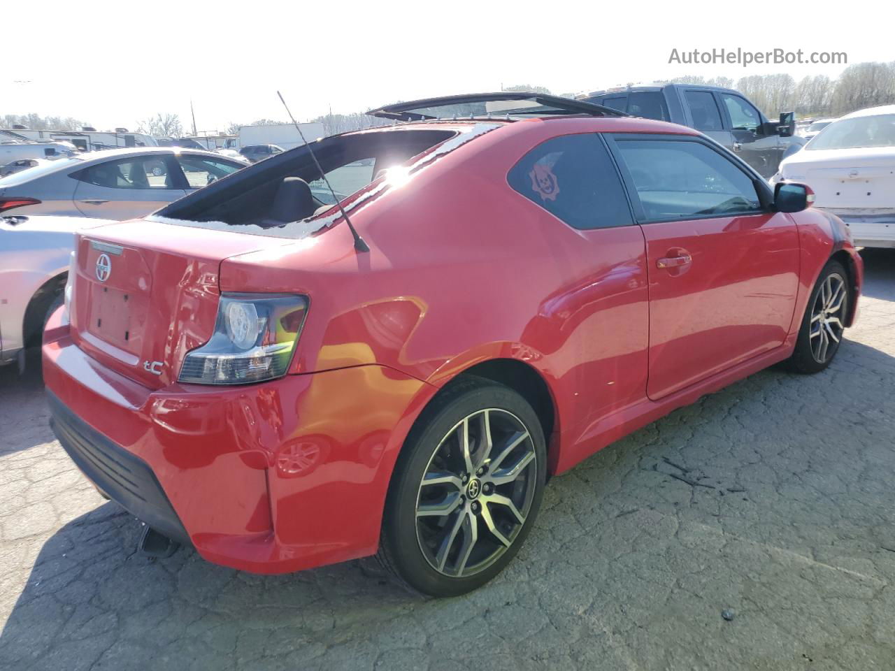 2015 Toyota Scion Tc  Red vin: JTKJF5C7XF3093201