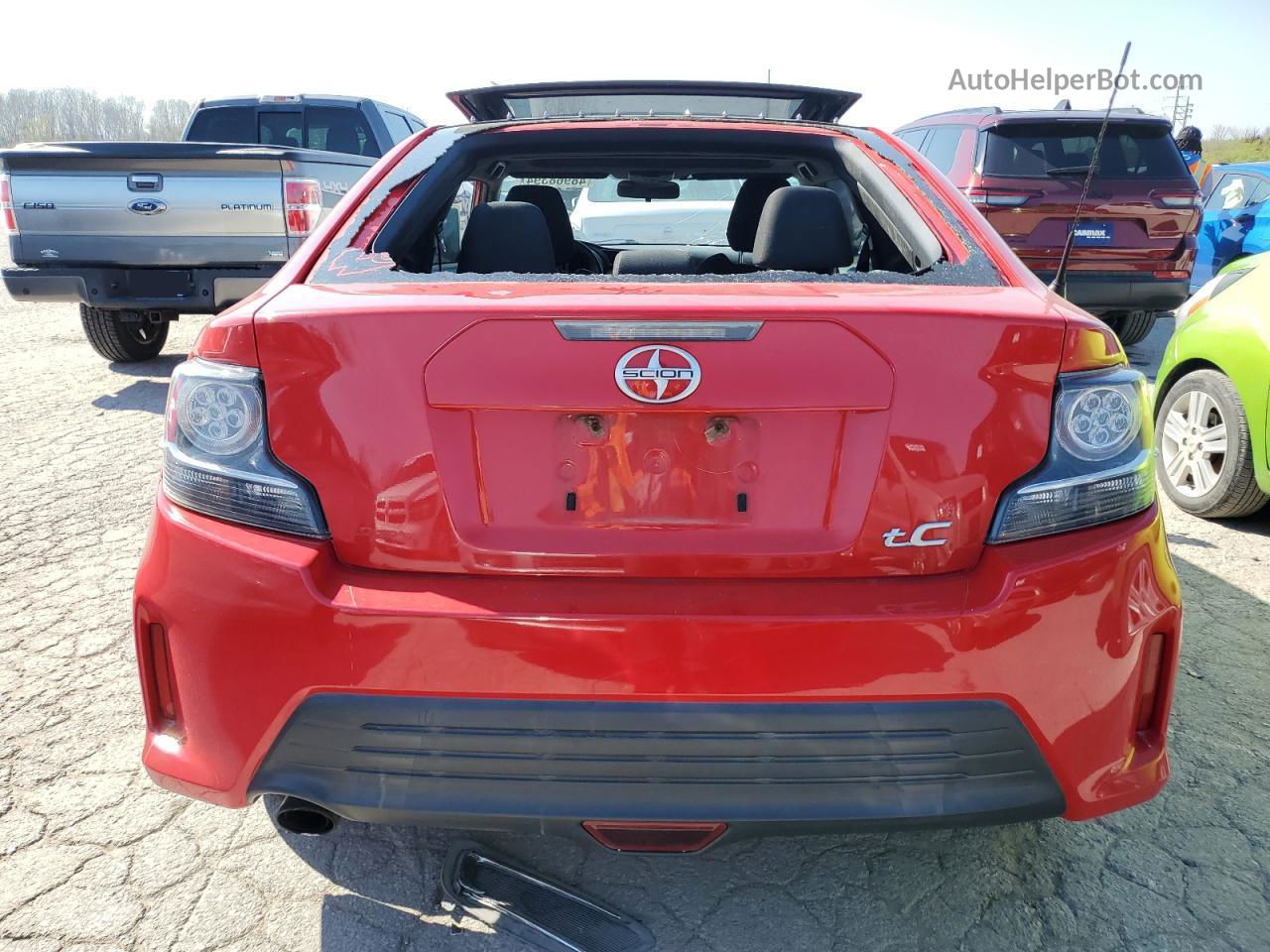 2015 Toyota Scion Tc  Red vin: JTKJF5C7XF3093201