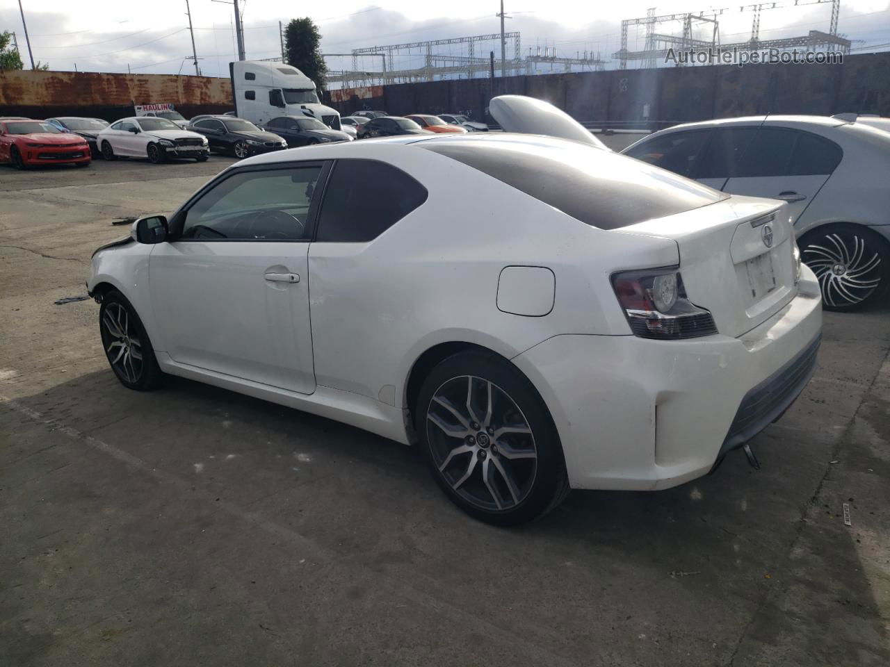 2015 Toyota Scion Tc  White vin: JTKJF5C7XF3094882