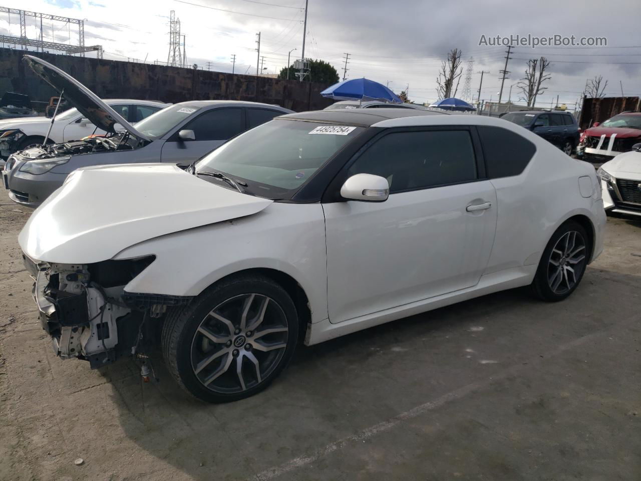 2015 Toyota Scion Tc  Белый vin: JTKJF5C7XF3094882