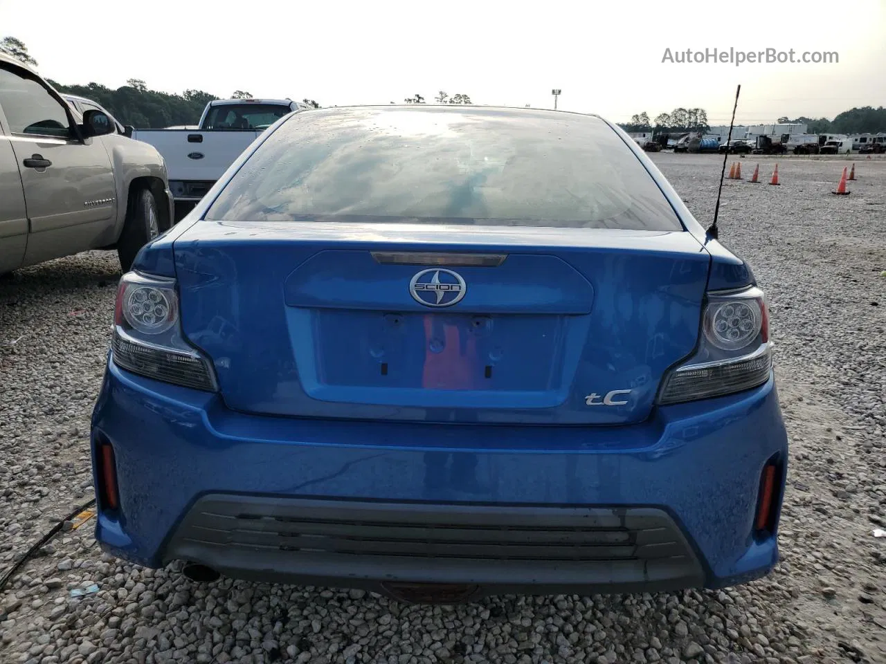 2015 Toyota Scion Tc  Blue vin: JTKJF5C7XFJ001242