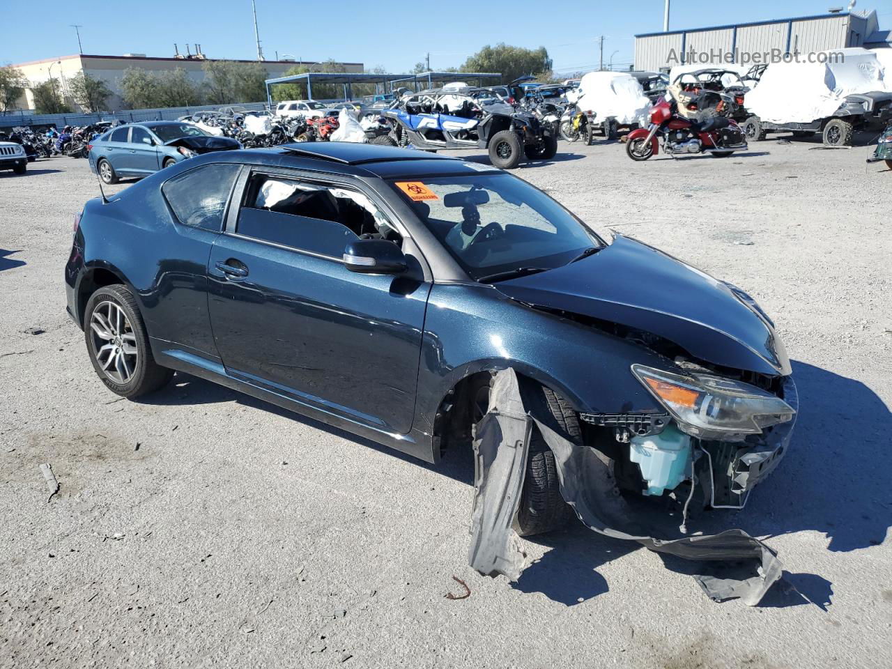 2015 Toyota Scion Tc  Charcoal vin: JTKJF5C7XFJ002066