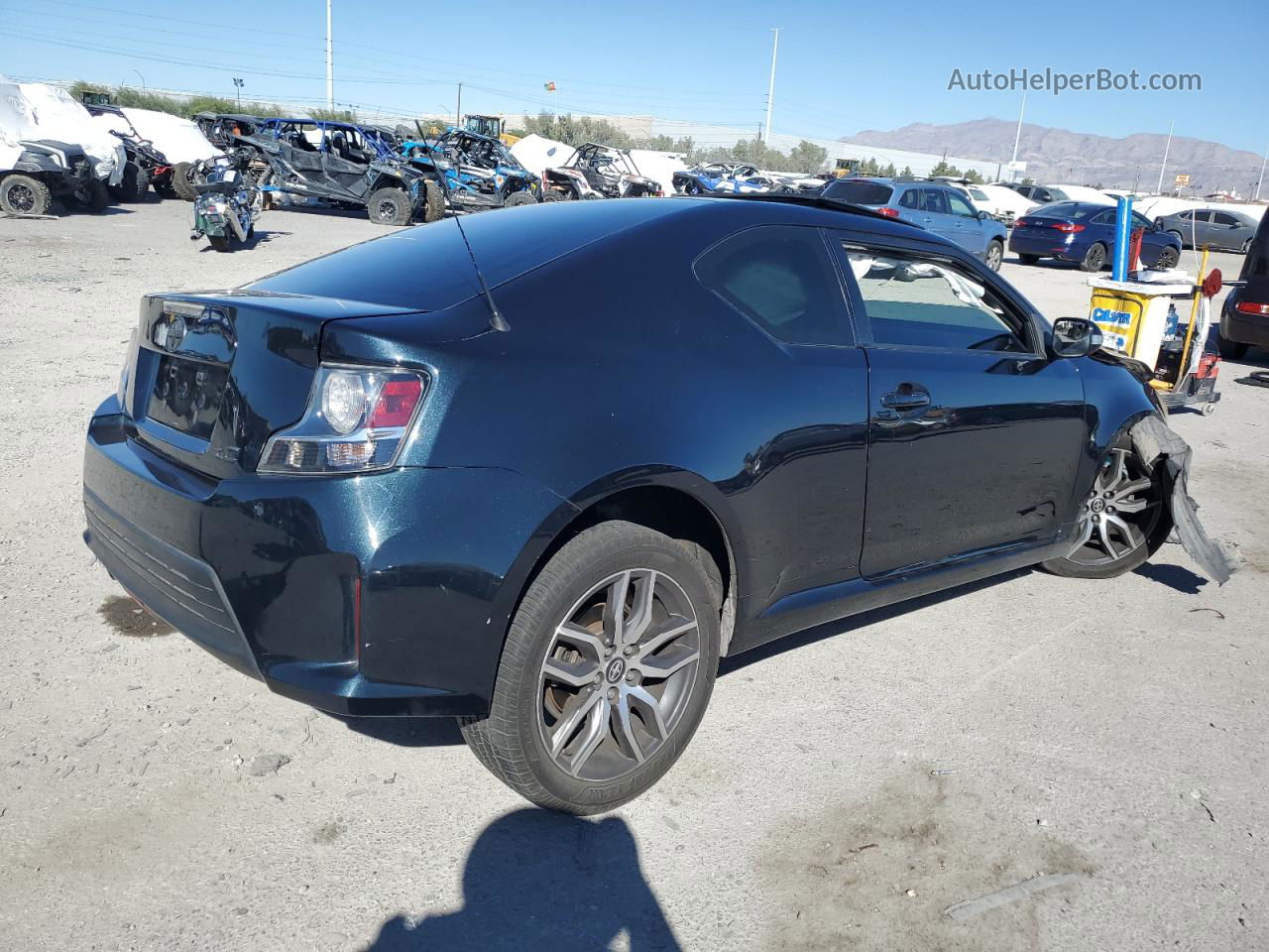 2015 Toyota Scion Tc  Charcoal vin: JTKJF5C7XFJ002066