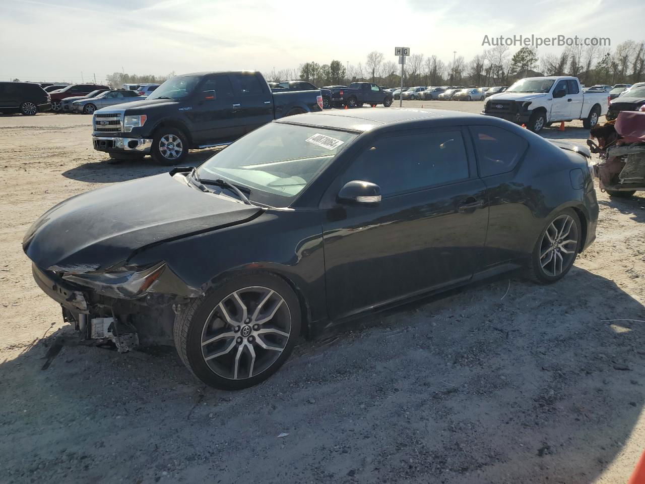 2015 Toyota Scion Tc  Black vin: JTKJF5C7XFJ007560