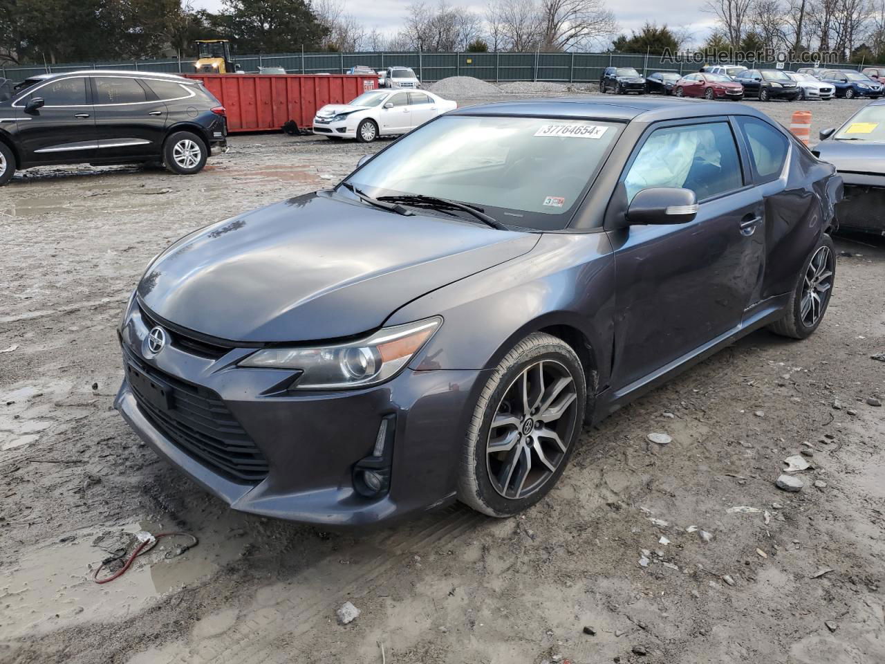 2015 Toyota Scion Tc  Charcoal vin: JTKJF5C7XFJ010474