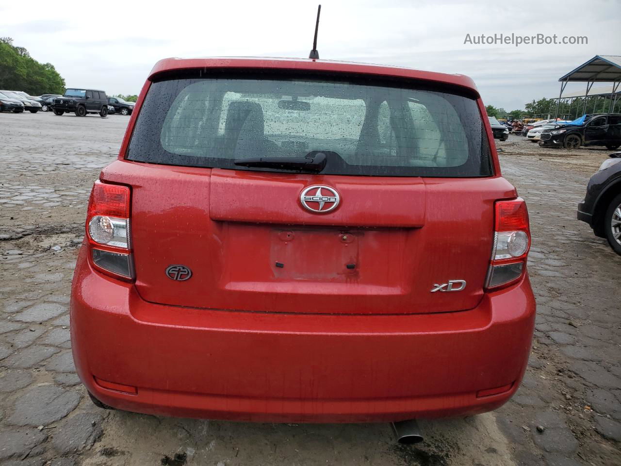 2008 Toyota Scion Xd  Red vin: JTKKU10408J023217