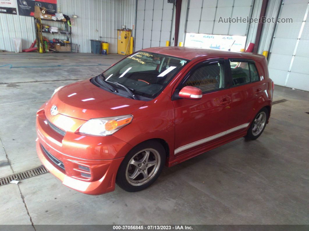 2008 Scion Xd   Orange vin: JTKKU10418J029754