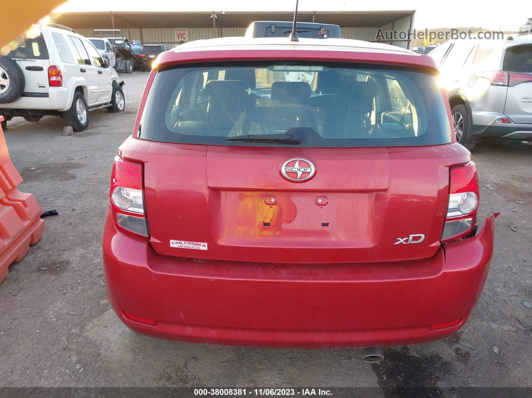 2008 Scion Xd Burgundy vin: JTKKU10428J032906