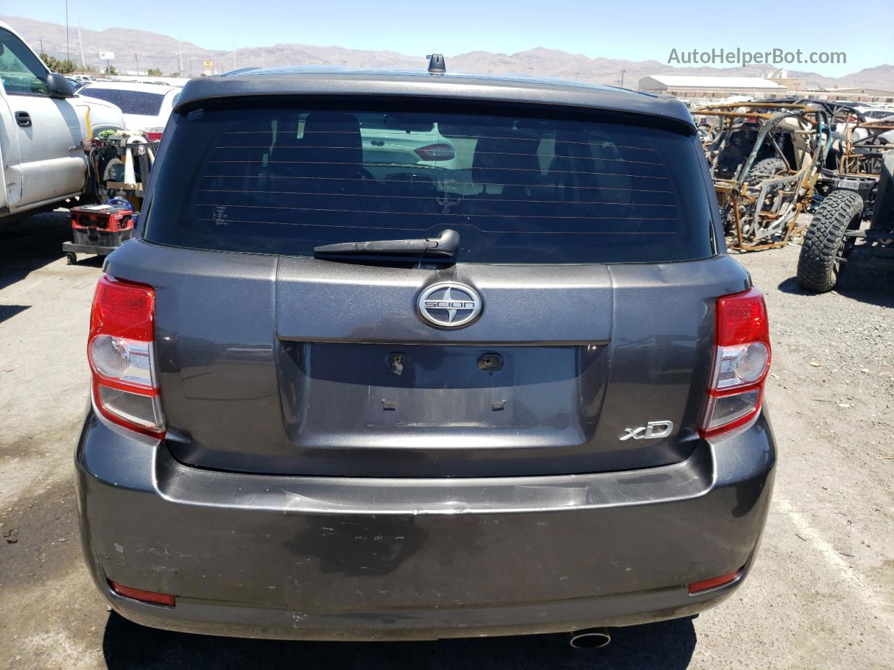 2008 Toyota Scion Xd  Gray vin: JTKKU10448J026783