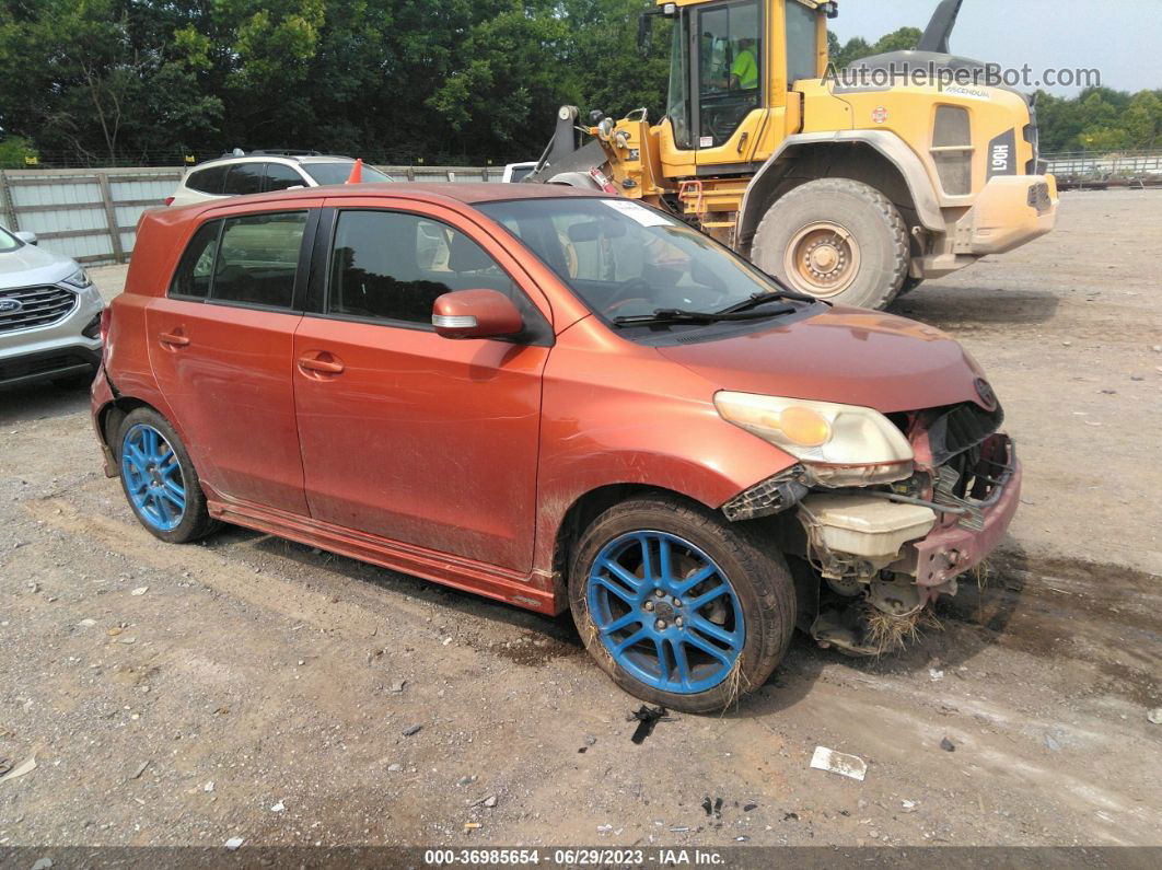 2008 Scion Xd   Orange vin: JTKKU10448J029649