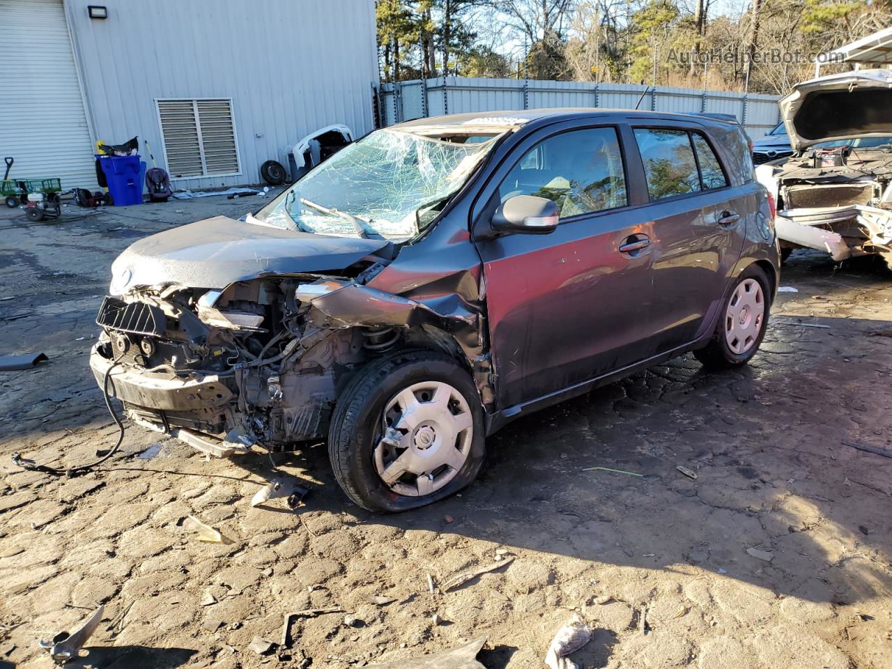 2008 Toyota Scion Xd  Gray vin: JTKKU10448J030722