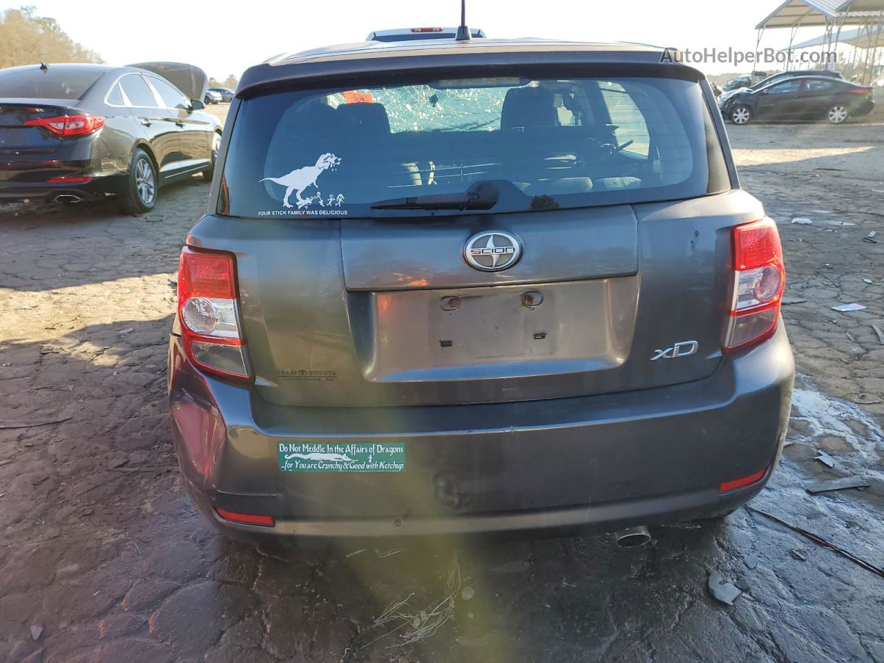 2008 Toyota Scion Xd  Серый vin: JTKKU10448J030722