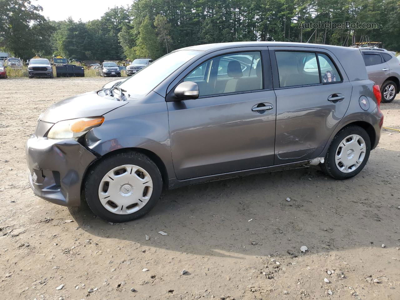 2008 Toyota Scion Xd  Gray vin: JTKKU10458J009698