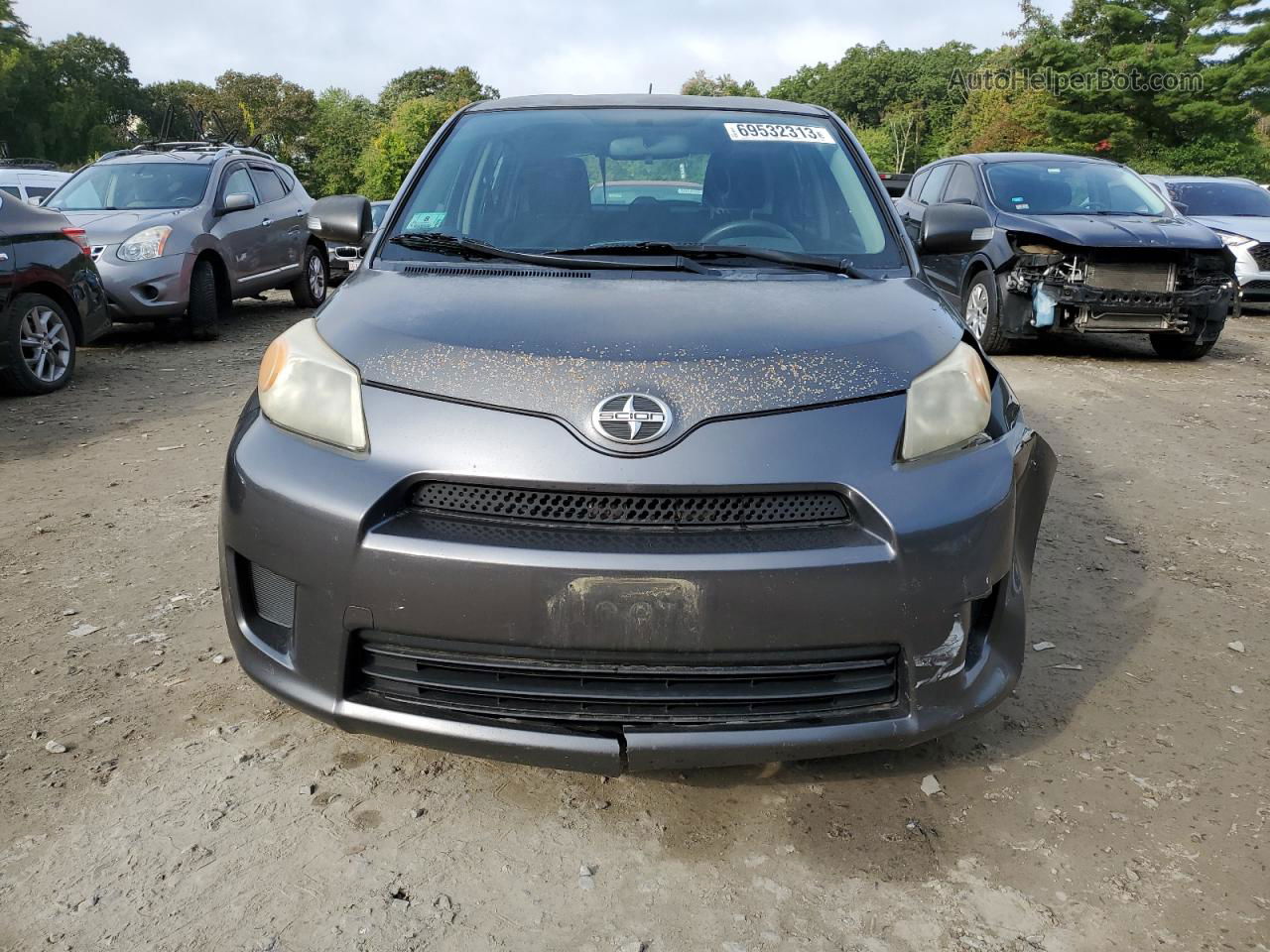 2008 Toyota Scion Xd  Gray vin: JTKKU10458J009698