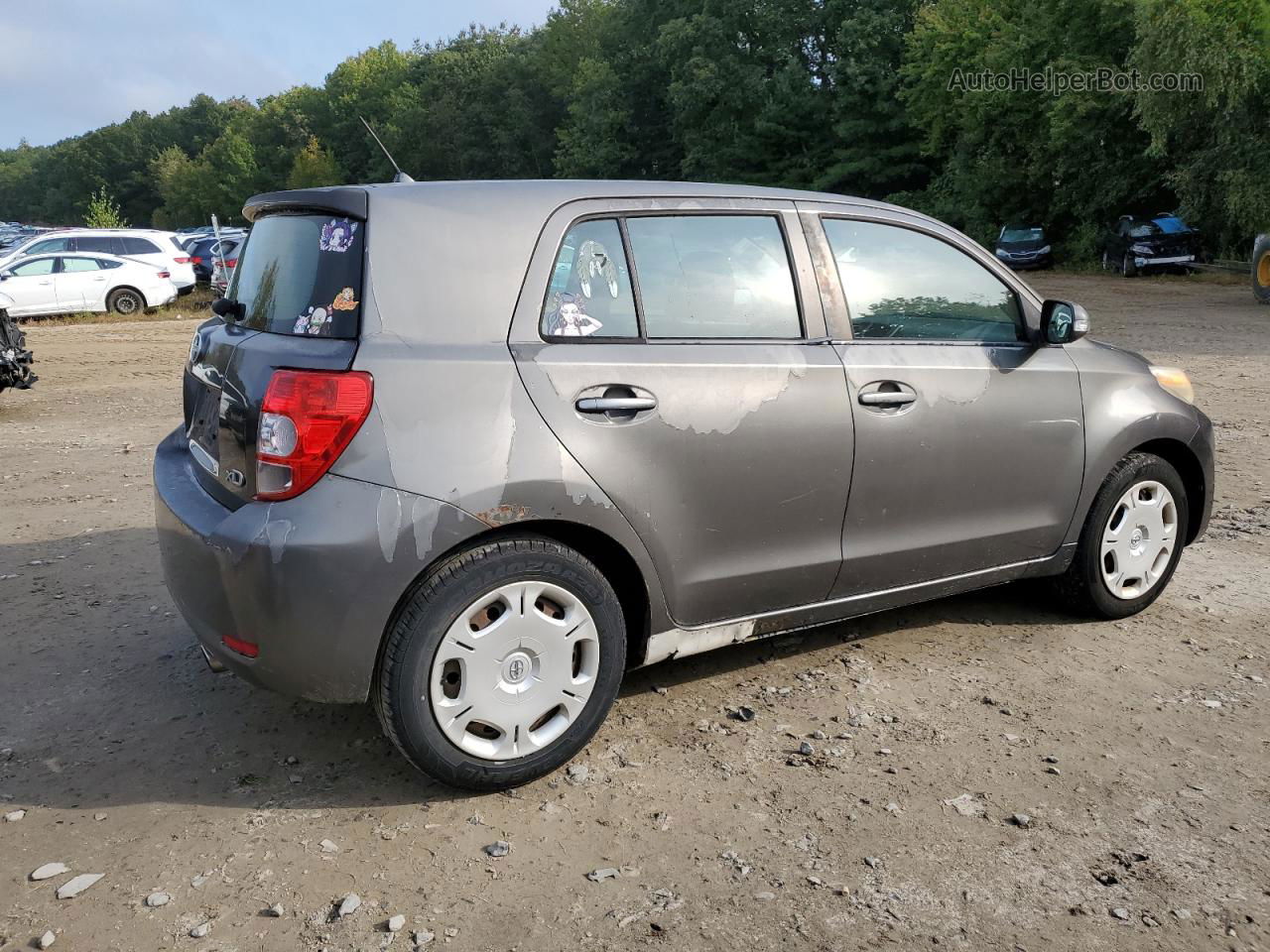 2008 Toyota Scion Xd  Gray vin: JTKKU10458J009698