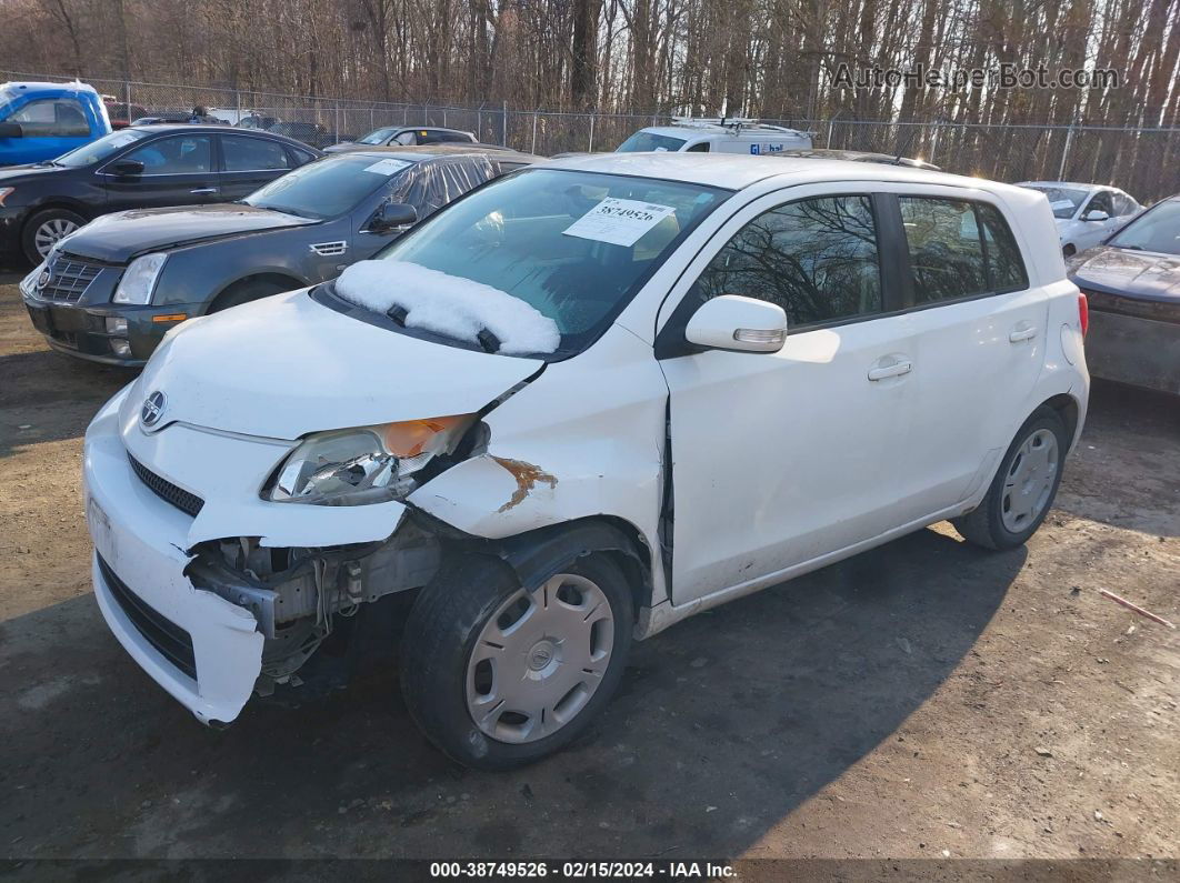 2008 Scion Xd   White vin: JTKKU10458J010771