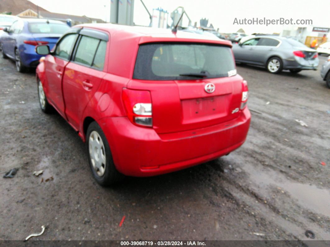 2008 Scion Xd   Красный vin: JTKKU10488J026110