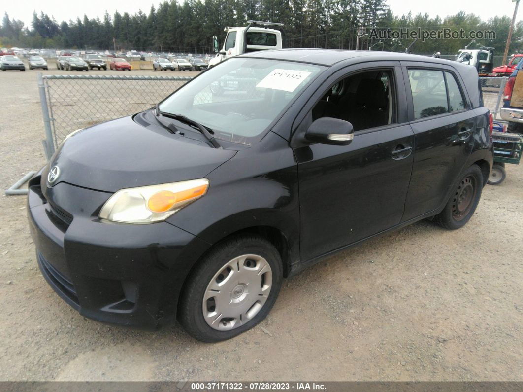 2008 Scion Xd   Черный vin: JTKKU10498J009395