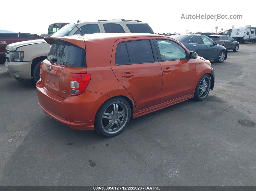 2008 Scion Xd   Orange vin: JTKKU10498J030859