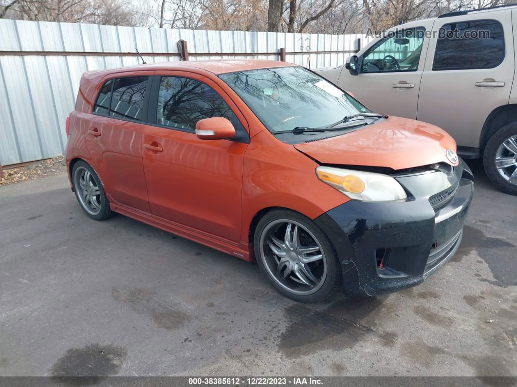 2008 Scion Xd   Orange vin: JTKKU10498J030859