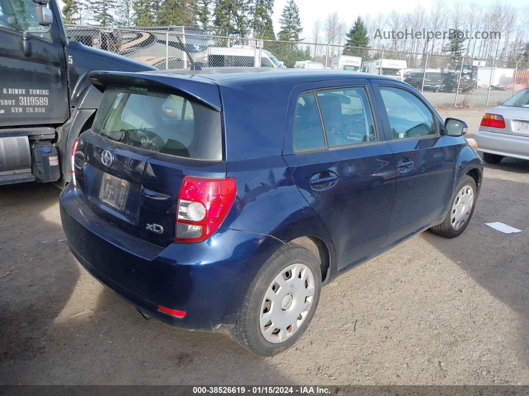 2008 Scion Xd   Blue vin: JTKKU104X8J004755