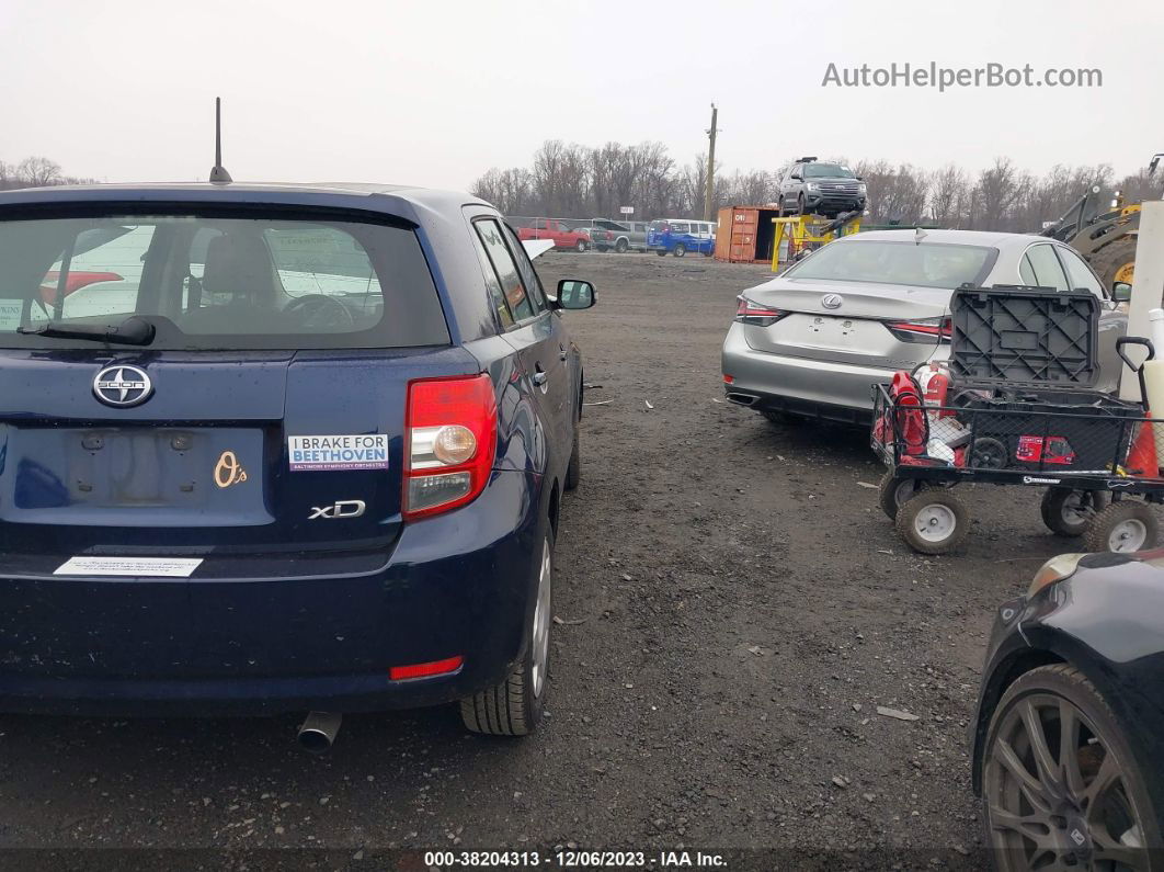 2008 Scion Xd Blue vin: JTKKU104X8J005324