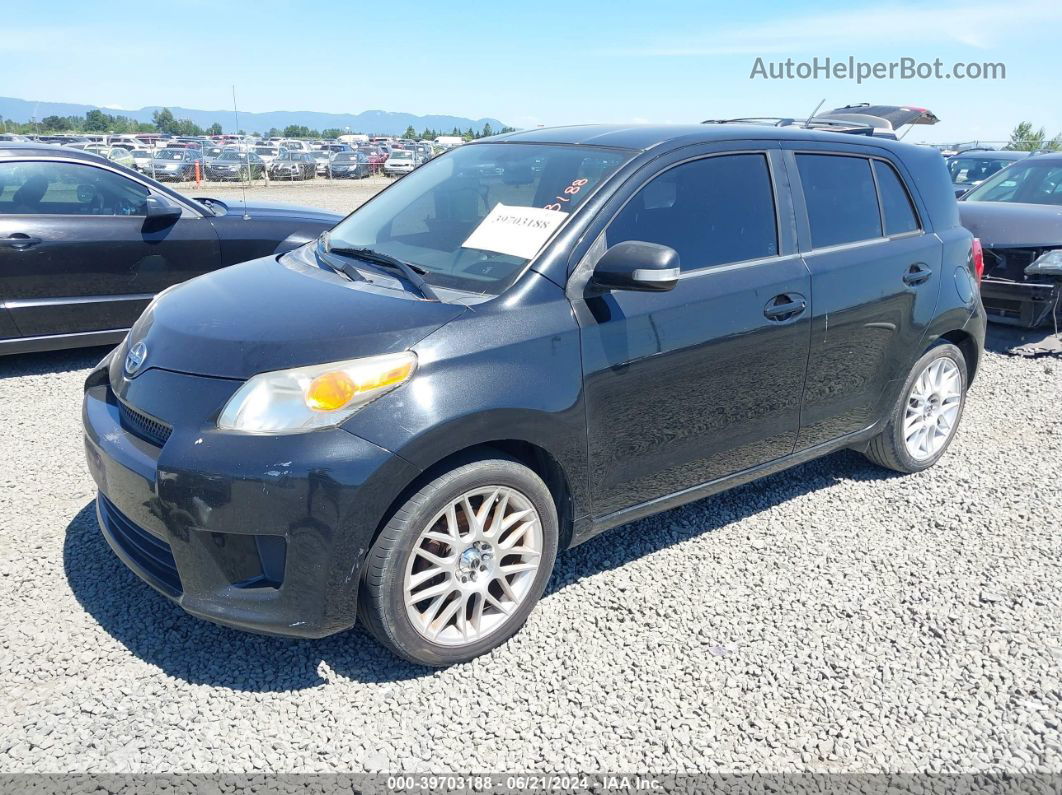 2008 Scion Xd   Black vin: JTKKU104X8J007476