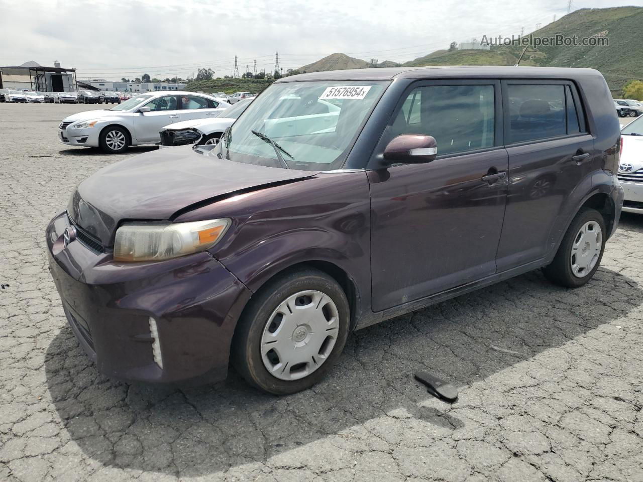 2015 Toyota Scion Xb  Purple vin: JTLZE4FE1FJ072884