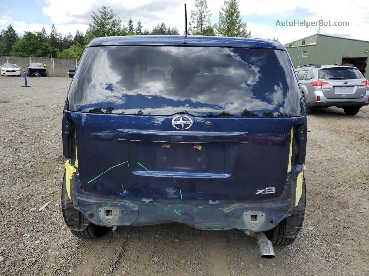 2015 Toyota Scion Xb  Blue vin: JTLZE4FE1FJ073551