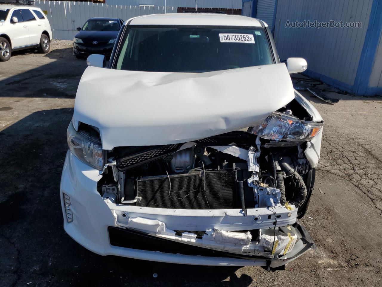 2015 Toyota Scion Xb  White vin: JTLZE4FE5FJ076565