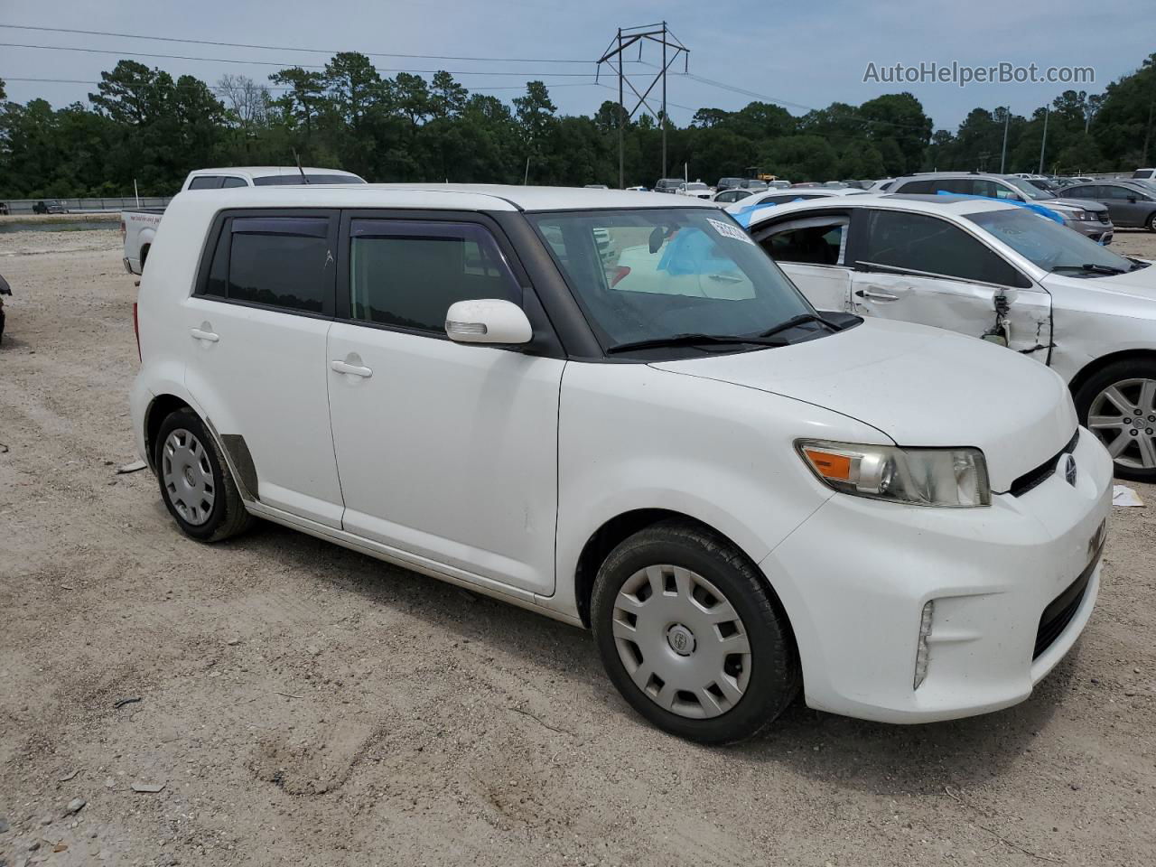 2015 Toyota Scion Xb  White vin: JTLZE4FE6FJ077241