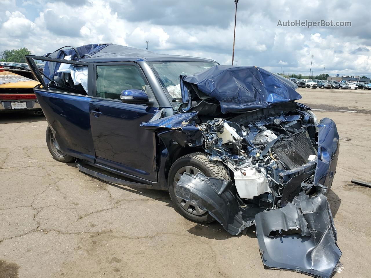 2015 Toyota Scion Xb  Blue vin: JTLZE4FE6FJ080625